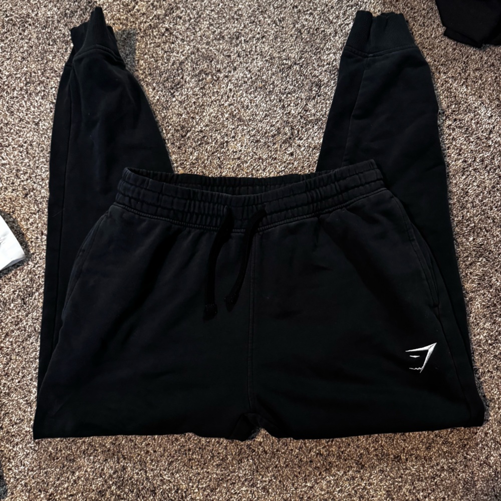 Gym Shark Black Joggers
